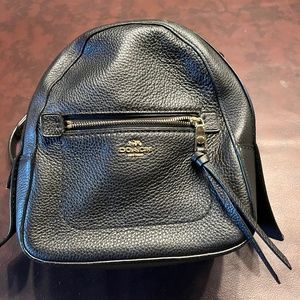 Mini Coach Backpack in Black